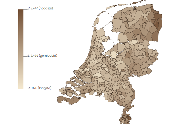 Gemeentecijfers van Vektis Intelligence: inwoners Heerlen maken gemiddeld hoogste kosten in Zvw